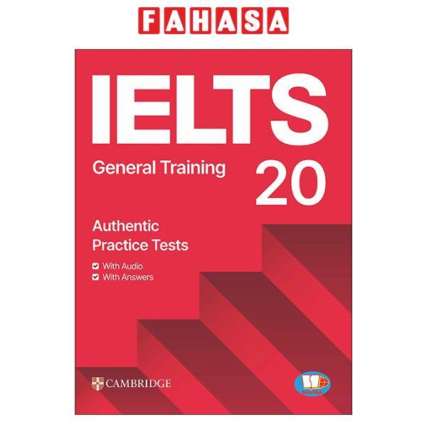 Sách - Cambridge IELTS 20 - General Training - With Audio + Answers (Savina)