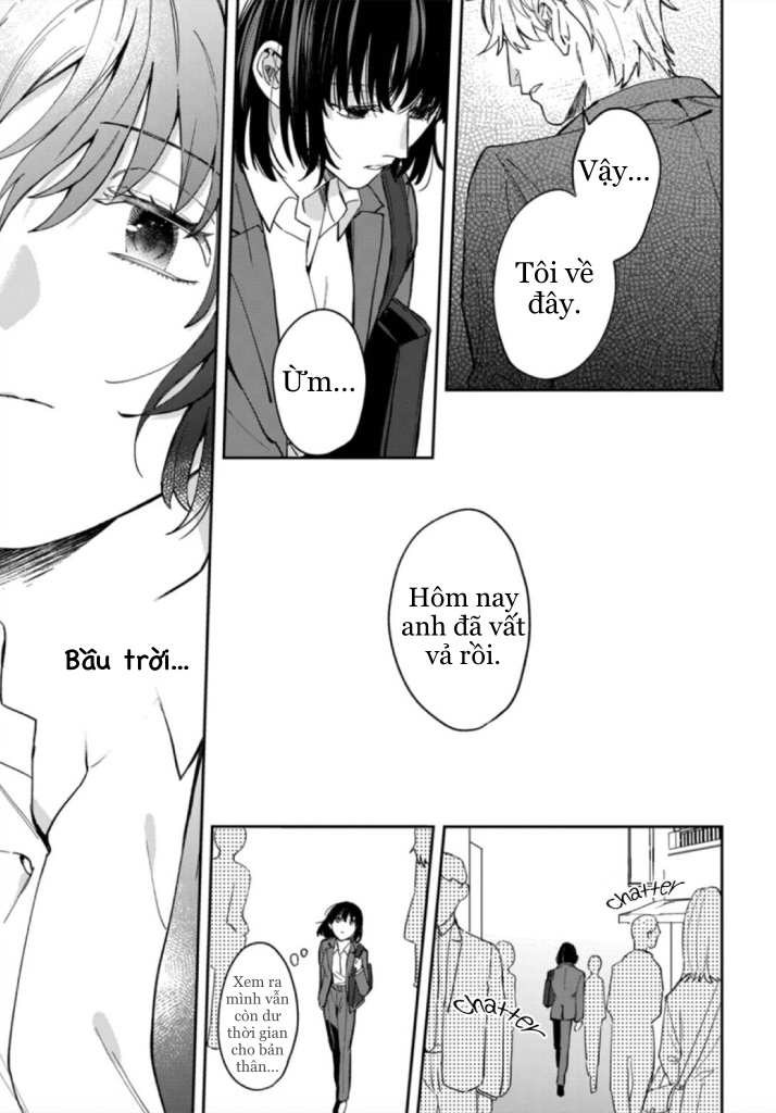 tôi không thể chỉ biết yêu thôi - cấp trên hay soi mói và cấp dưới nghiện mùi chapter 6.1 21