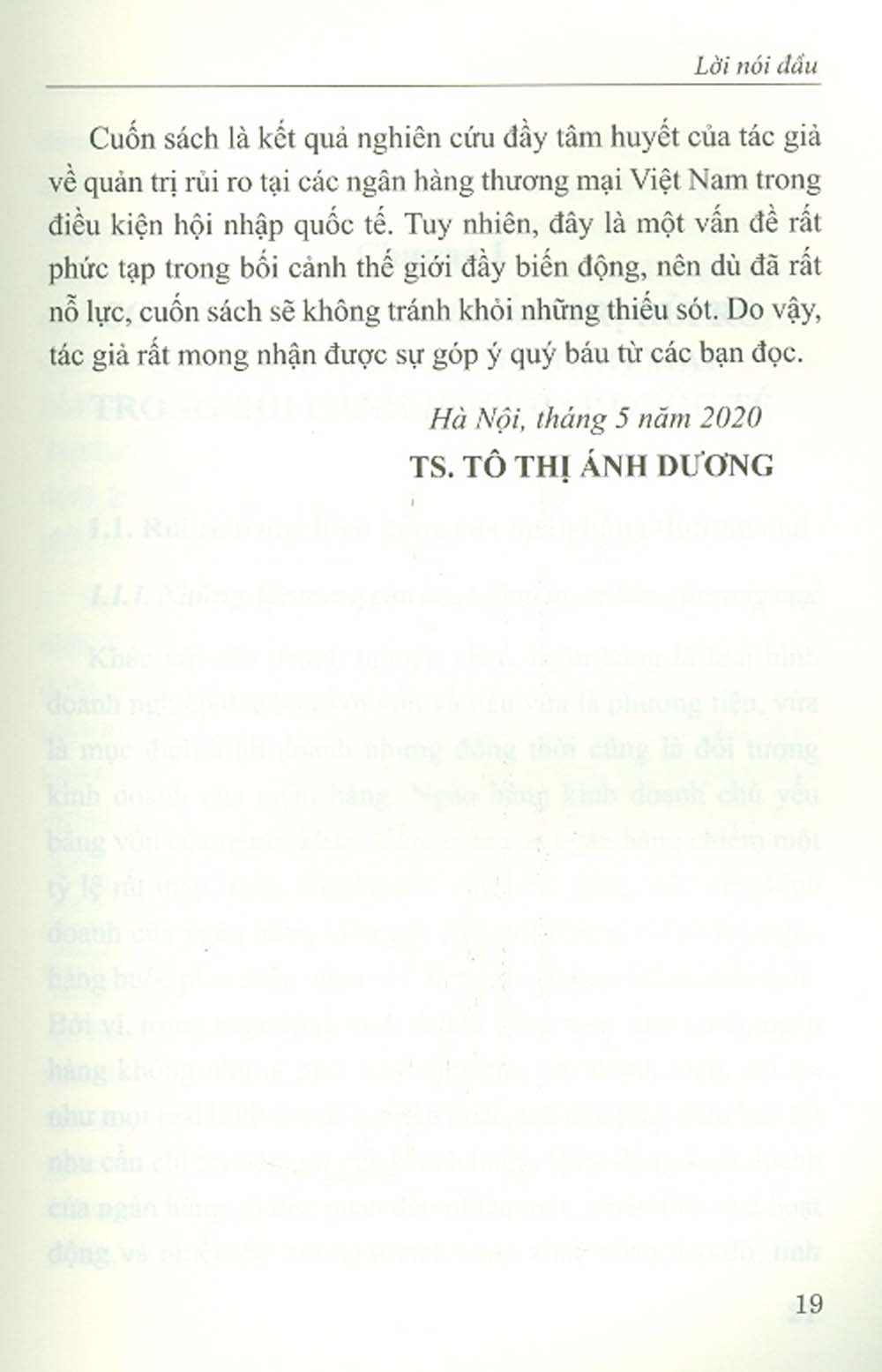 Quản Trị Rủi Ro Tại Các Ngân Hàng Thương Mại Việt Nam Trong Bối Cảnh Hội Nhập Quốc Tế