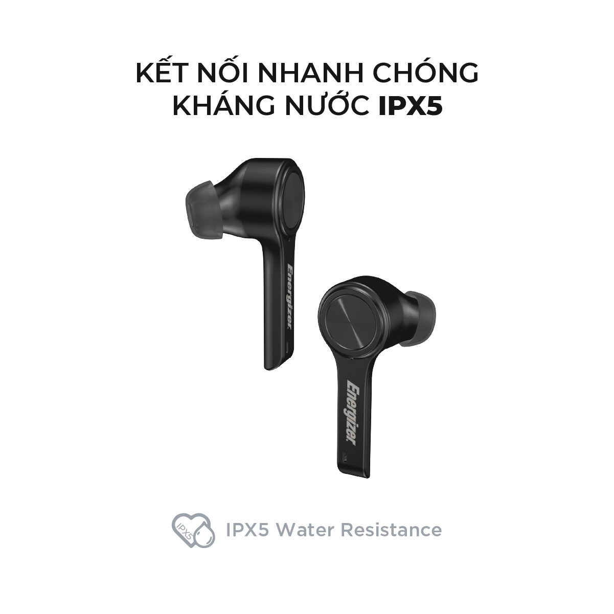 Tai nghe True Wireless Energizer  UB5001 - Hàng Chính Hãng