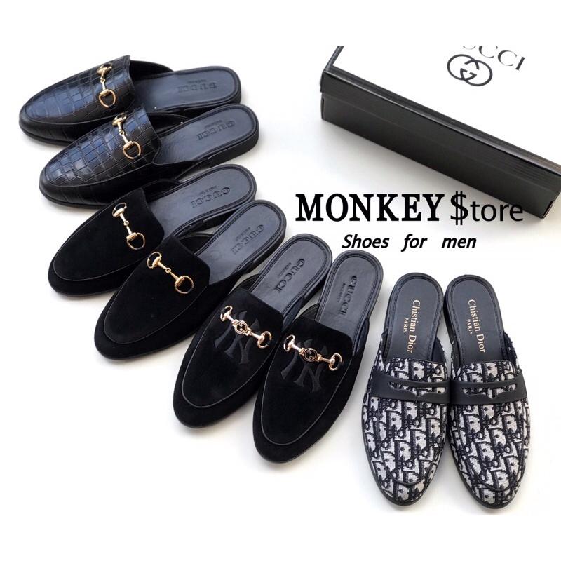 Giày sục nam, sục nam thời trang mới Monkeyshop - Sục đẹp giá tốt ( Mã SN014 - Ảnh kèm video độc quyền )