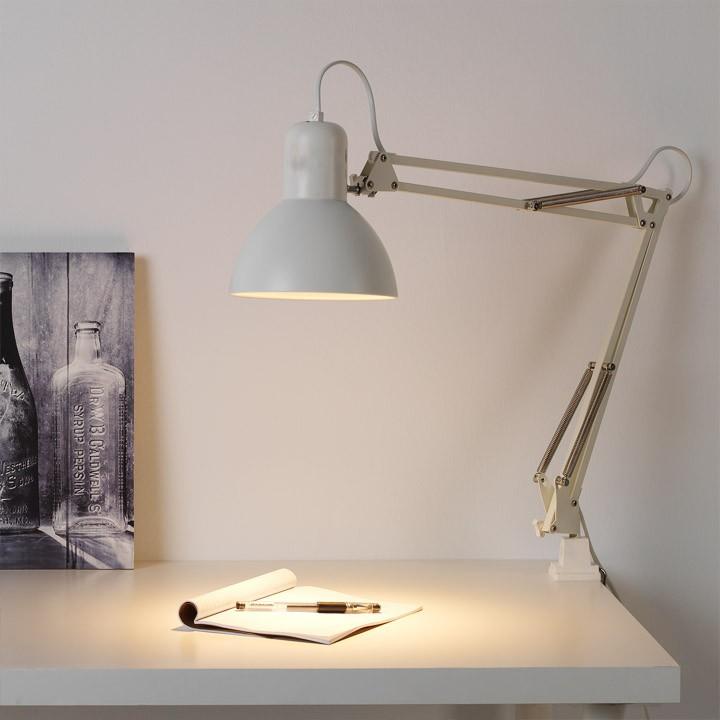 Đèn Học Kẹp Bàn  Kèm Bóng Led Siêu Sáng Tiết Kiệm Điện