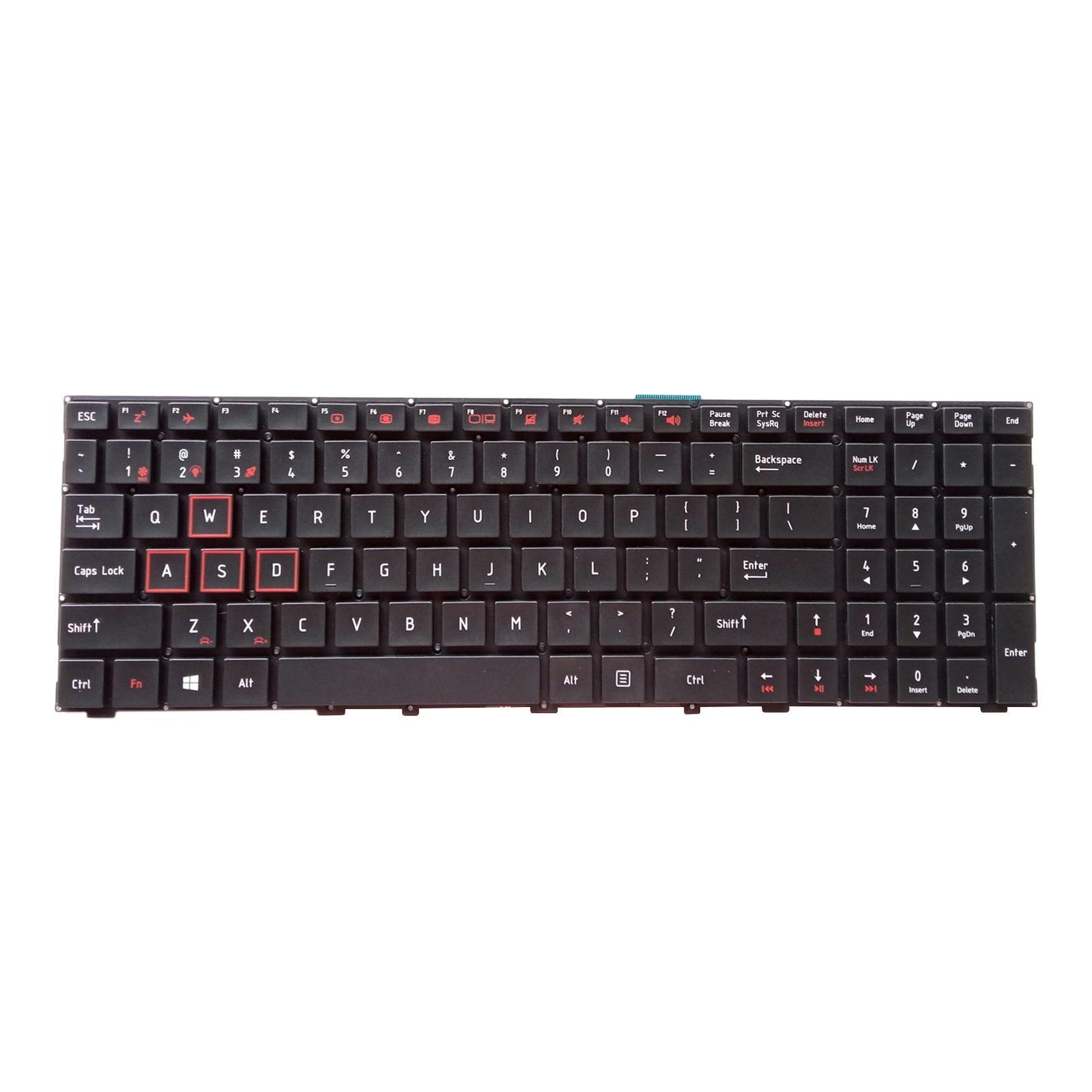 Laptop Keyboard US Layout Durable US Keyboard for S11 SI3 S6CP Replaces