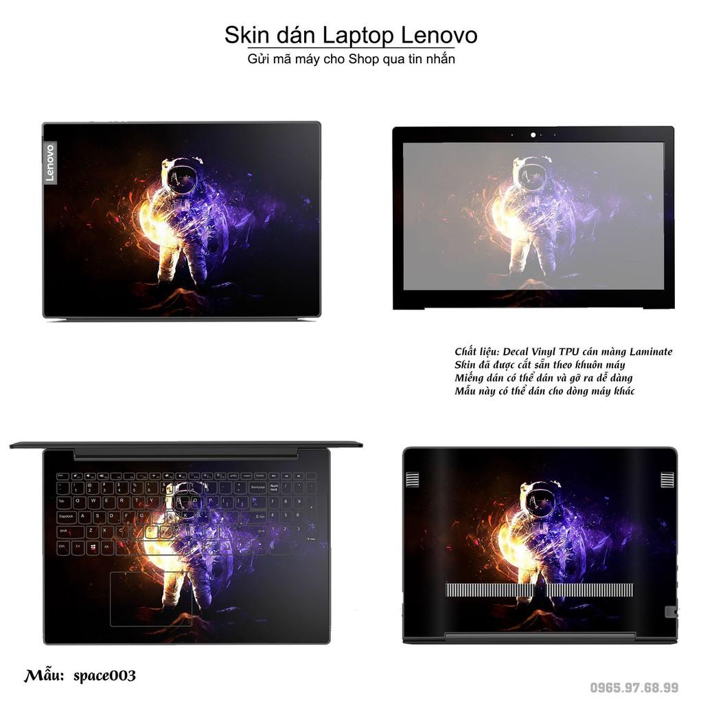 Skin dán Laptop Lenovo in hình không gian (inbox mã máy cho Shop