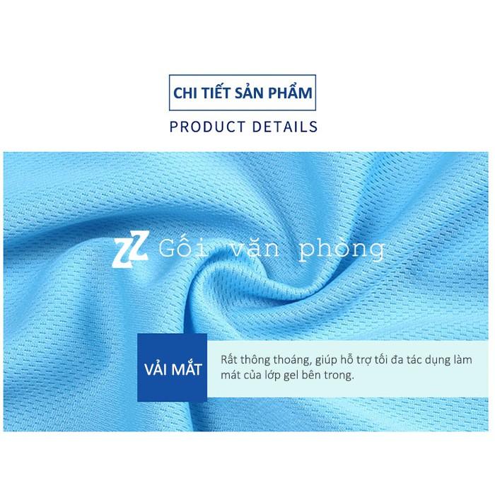 Gối Ngủ Định Hình Cao Su Non Gel Lạnh ZURI PILLOW - GDH02 Thoáng Mát Cho Người Đau Mỏi Vai Gáy, Chống Ngáy Ngủ