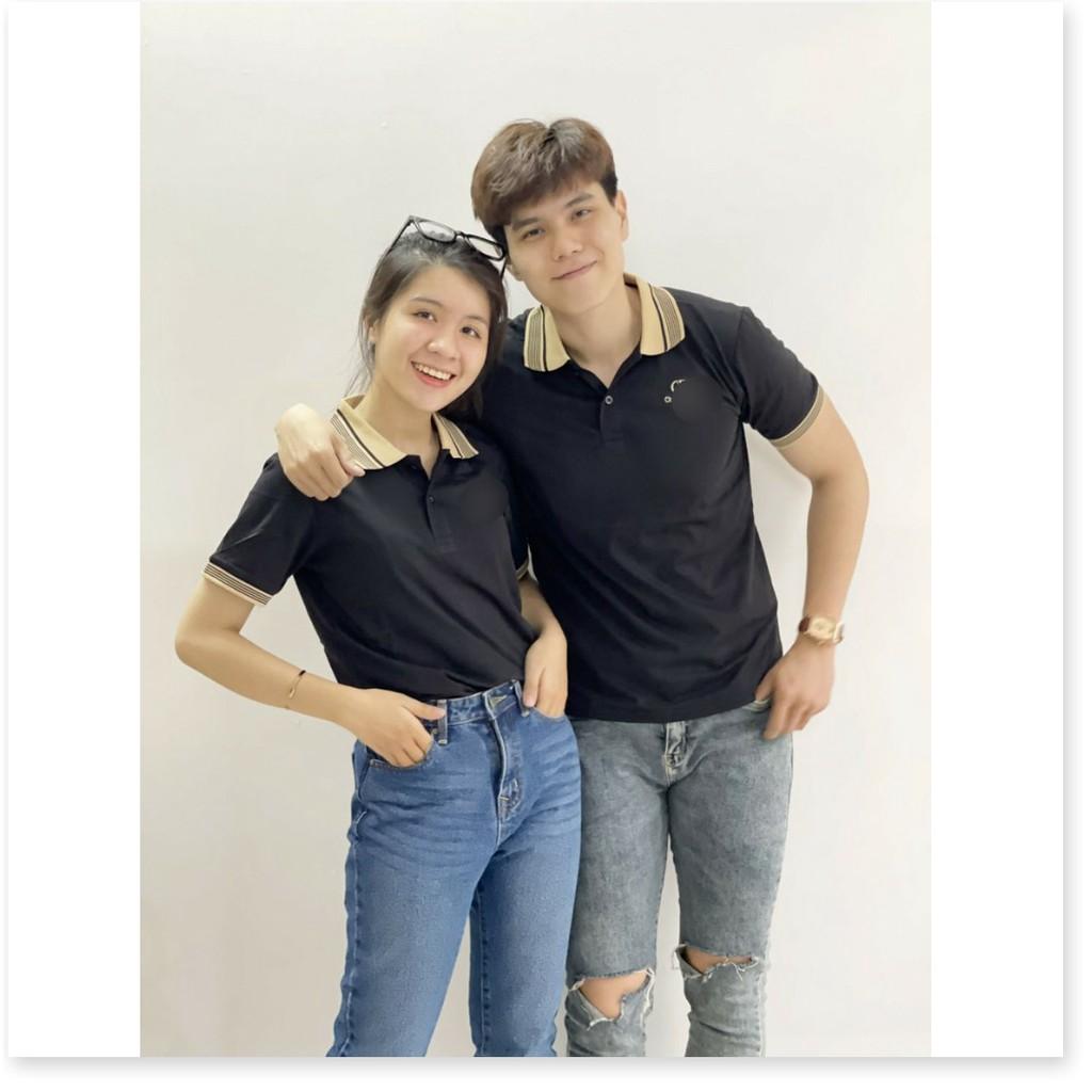 ÁO THUN CỔ TRỤ VIỀN ÁO TAY ÁO XINH XẮN,HỌA TIẾT TRƠN NHƯNG KHÔNG KÉM PHẦN SANG TRỌNG THỜI TRANG KME.STORE