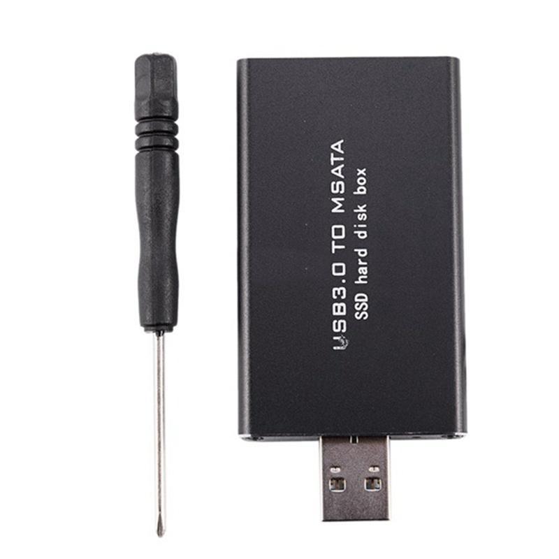Hộp Đựng Ổ Cứng Ngoài MSATA - USB 3.0 - MSATA SSD USB3.0 - MSATA M2 SSD HDD Ốp