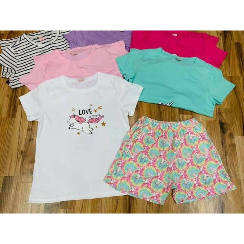 BỘ COTTON HÈ BÉ GÁI 18-50KG