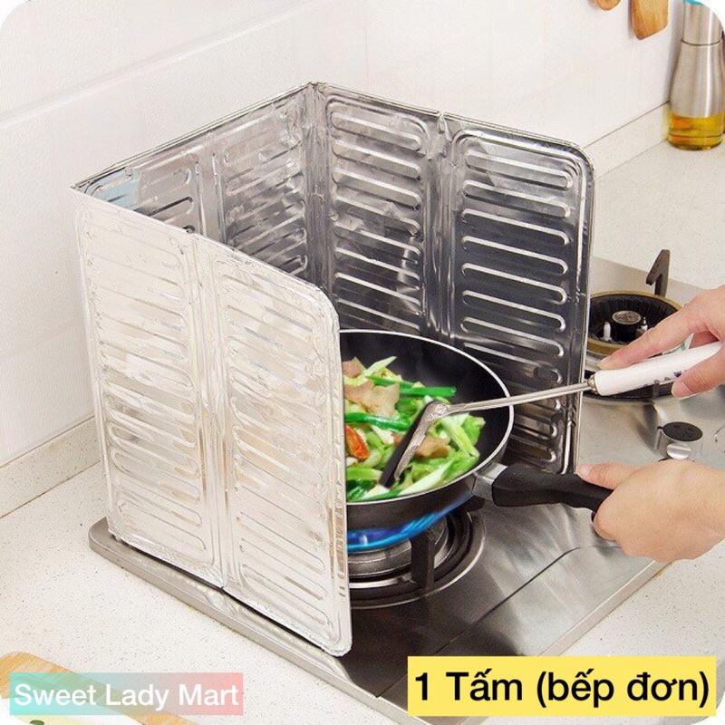 Tấm Nhôm Chắn Dầu Mỡ, Chắn Gió, Chịu Nhiệt Size 32.5cm x 84cm