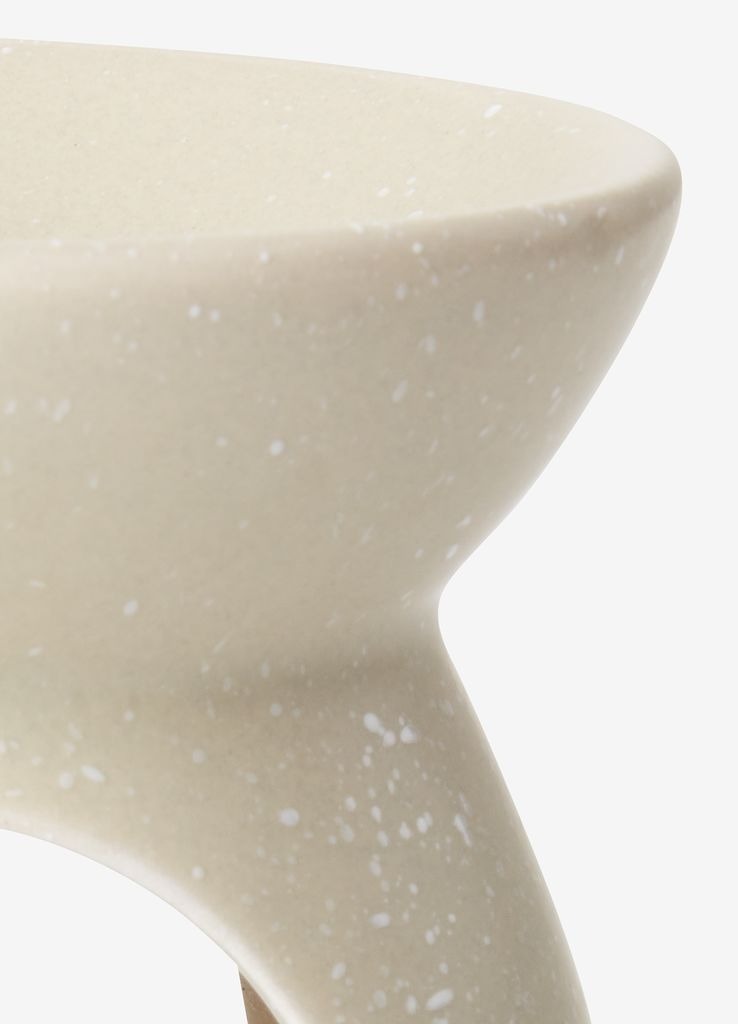 Đèn đốt tinh dầu | JYSK Ottar | gốm dolomite | be | DK10xC11cm