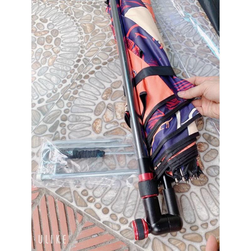 Ô câu cá 2 tầng khớp 360 rộng 2m2