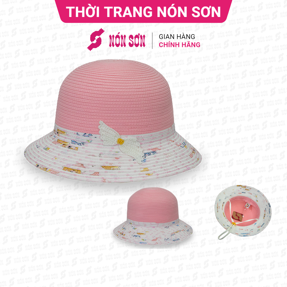 Mũ vành trẻ em thời trang NÓN SƠN-XH001-1TE-HG5HV