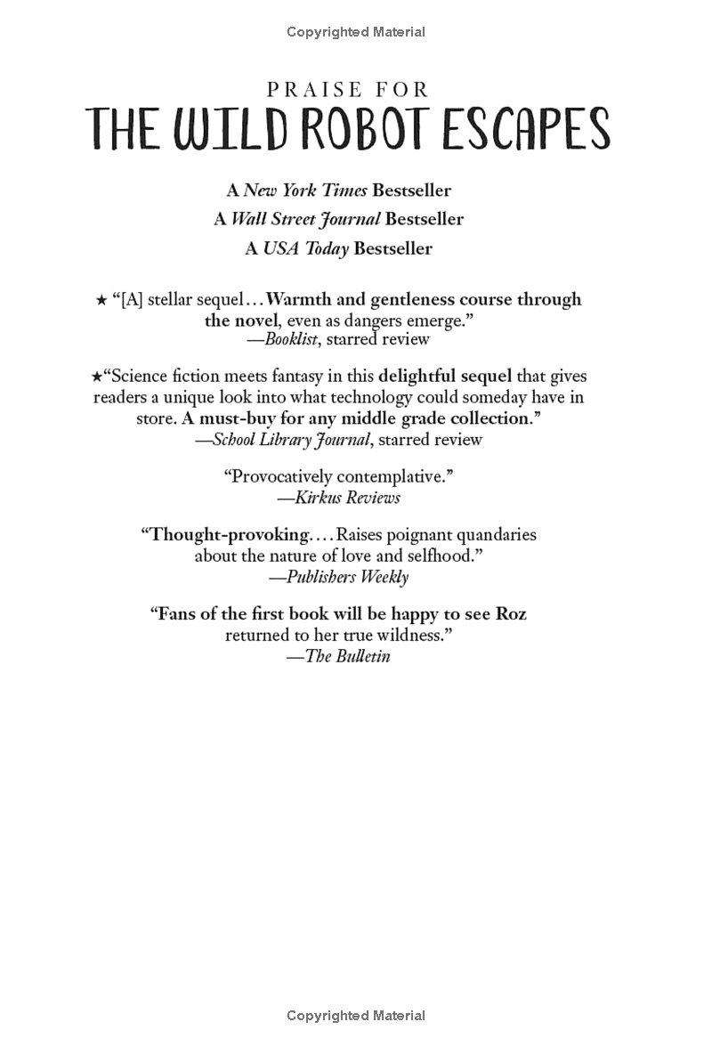The Wild Robot 2: The Wild Robot Escapes
