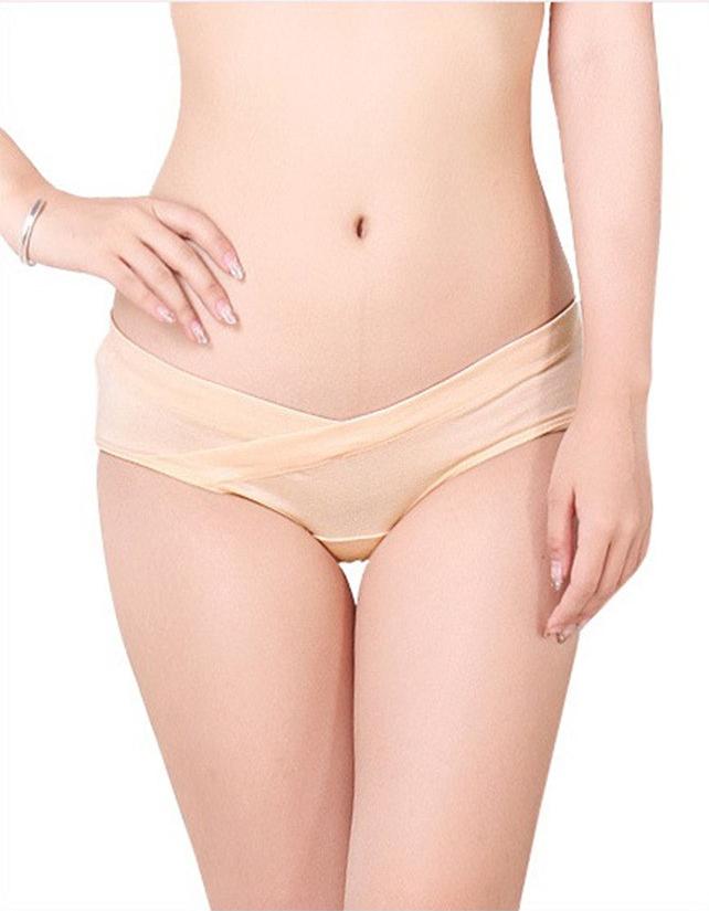 Bộ 4 Quần Lót Cotton Cho Bà Bầu Mềm Mịn