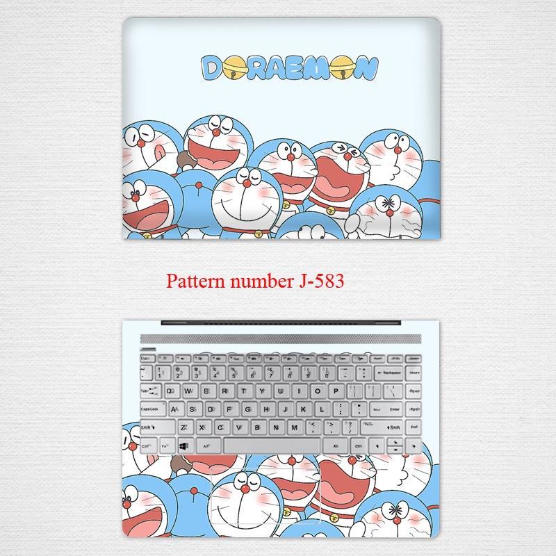 Bộ 2 Miếng Dán Hình Doraemon Cho Laptop 12 13 14 15.6 Inches Notebook ACER Swift Nitro 5 aspire AN515-52 AN515-55