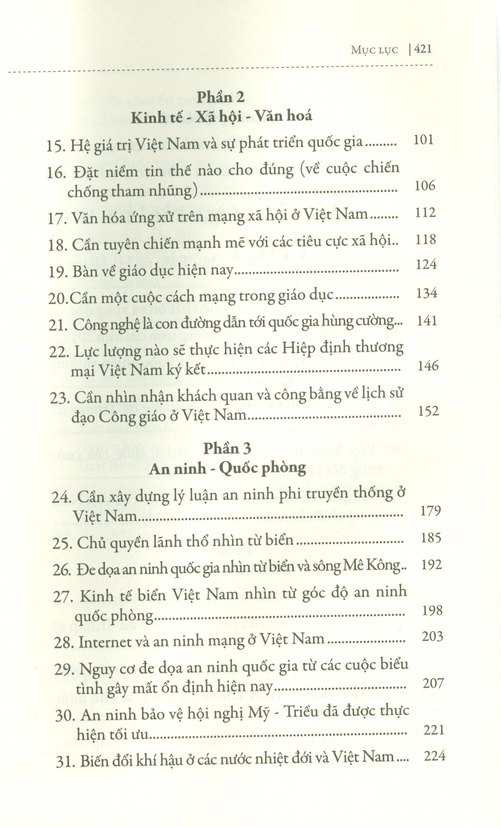 Một Góc Nhìn Thời Cuộc