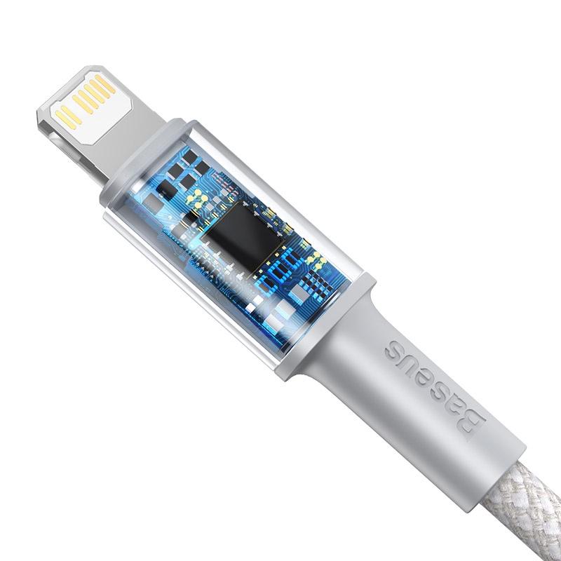 Cáp sạc nhanh Series Baseus Highh Densityy Braided C to L 20W