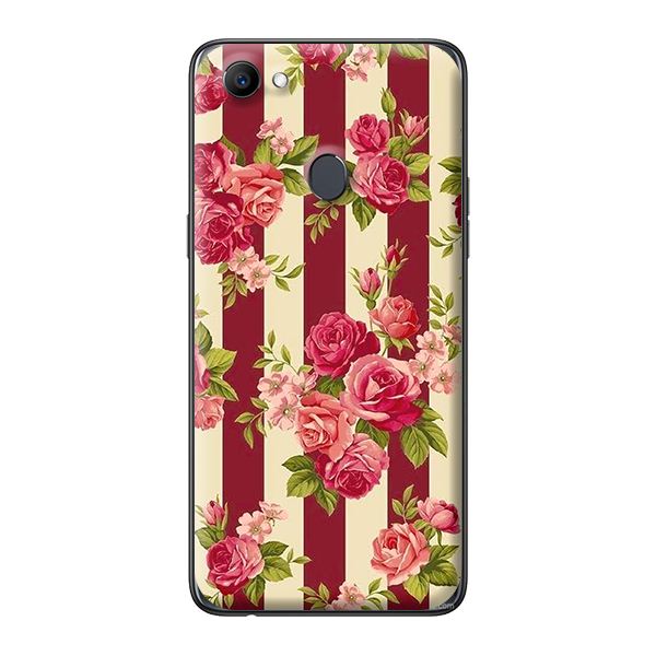 Ốp lưng cho Oppo F7 mẫu HOA HỒNG XANH 7 - Hàng chính hãng