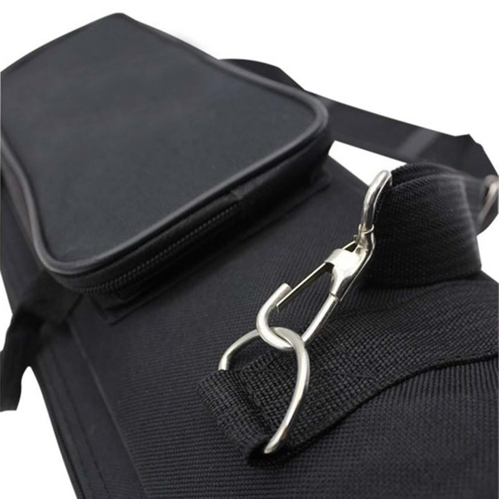 Travel Trumpet Carrying Case Protective Brass Instrument Professional Wear Resistant Black