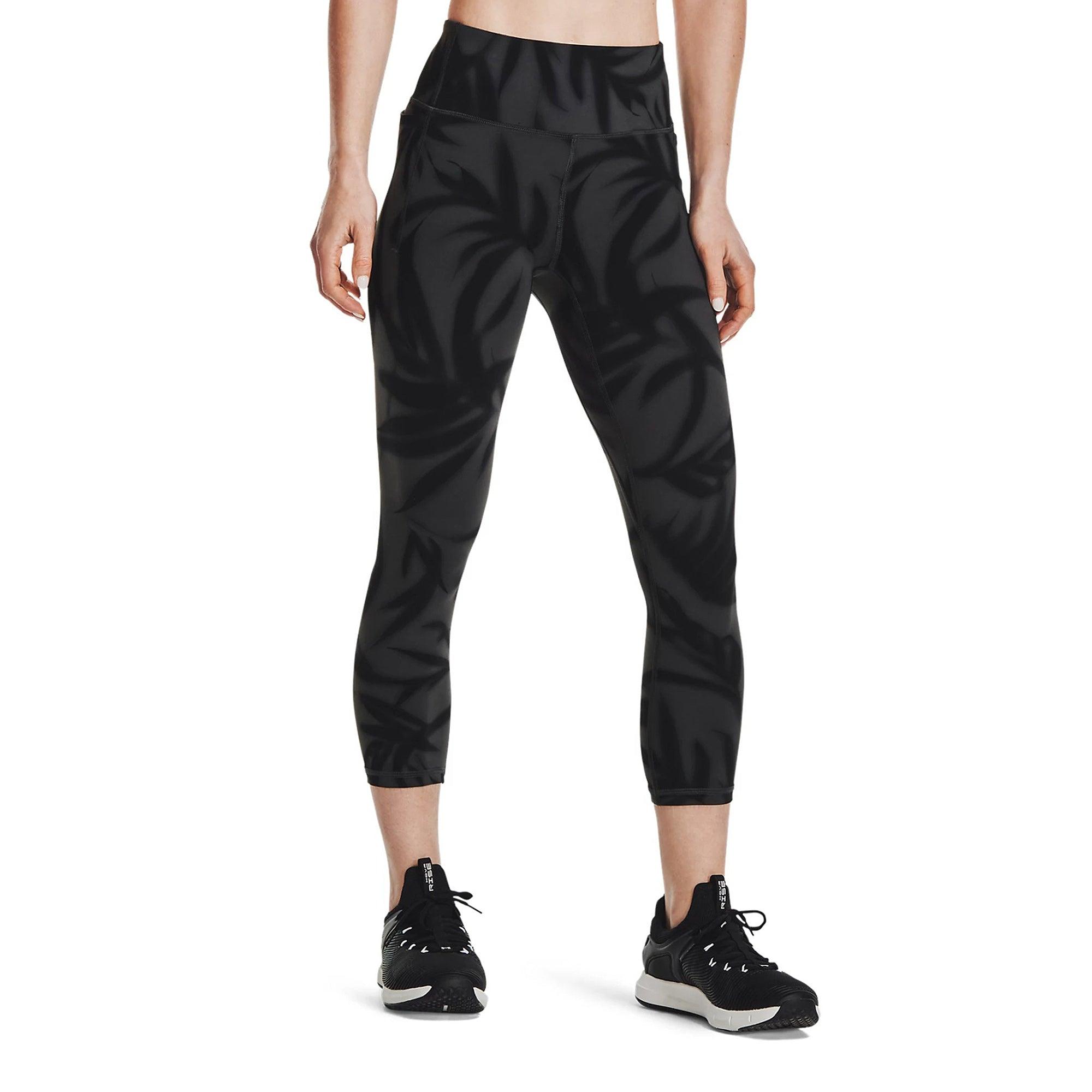 Quần legging thể thao nữ Under Armour Meridian Printed Crop - 1361001-010