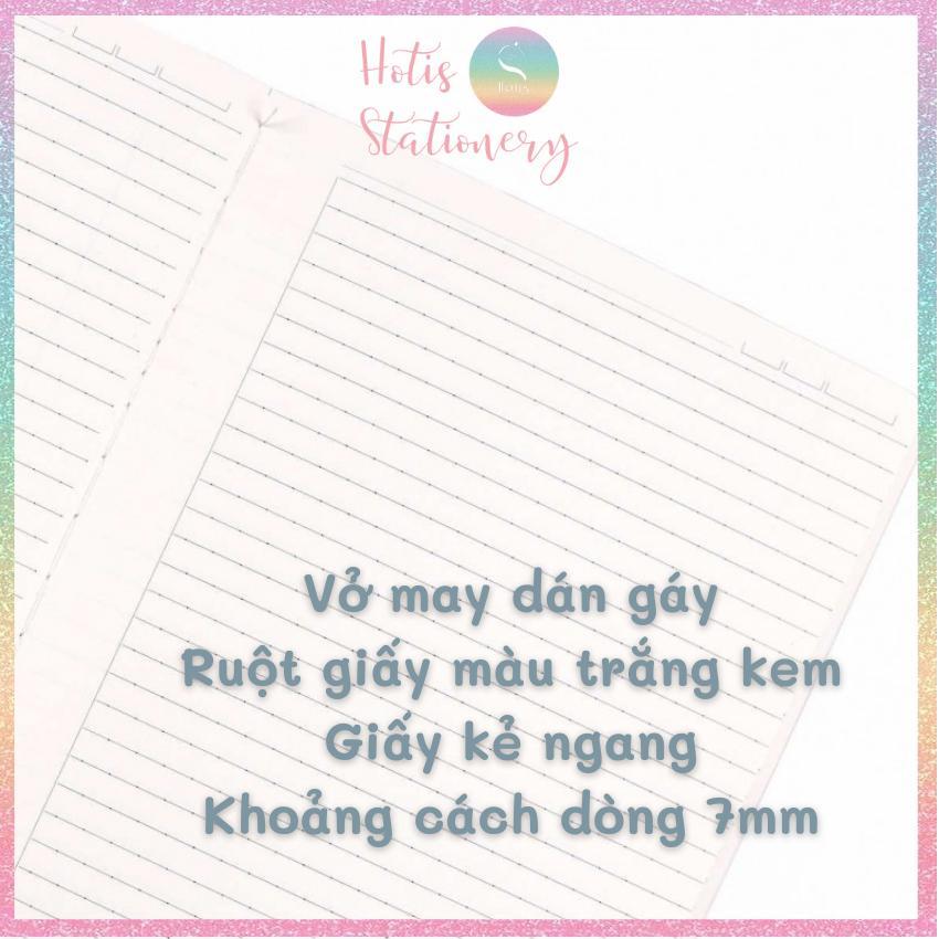 Vở may dán gáy kẻ ngang Lined KLong - 200 trang - MS842