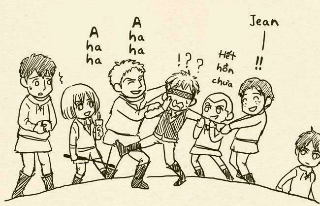 tấn công người khổng lồ - doujinshi jean kirstein chapter 15 13