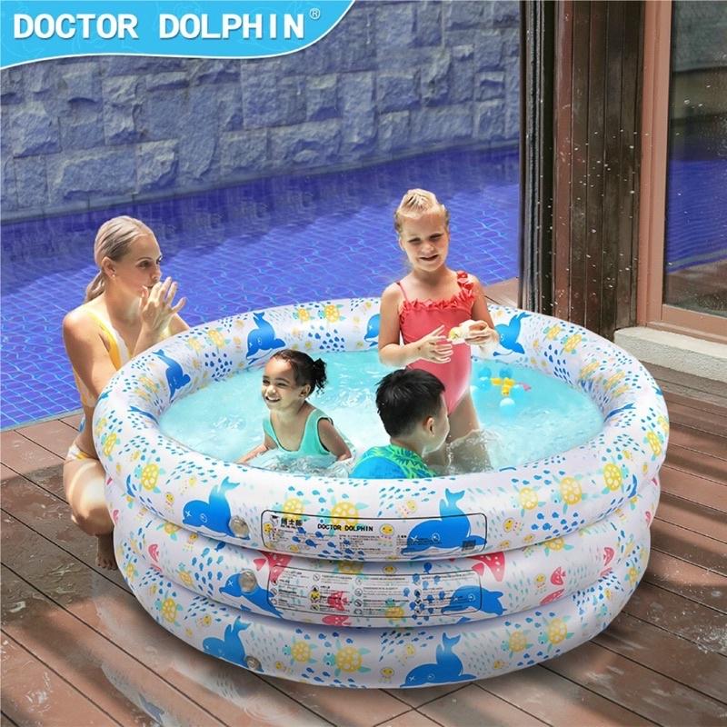 Bể bơi Dolphin chính hãng (bể bơi cho bé Doctor dolphin )