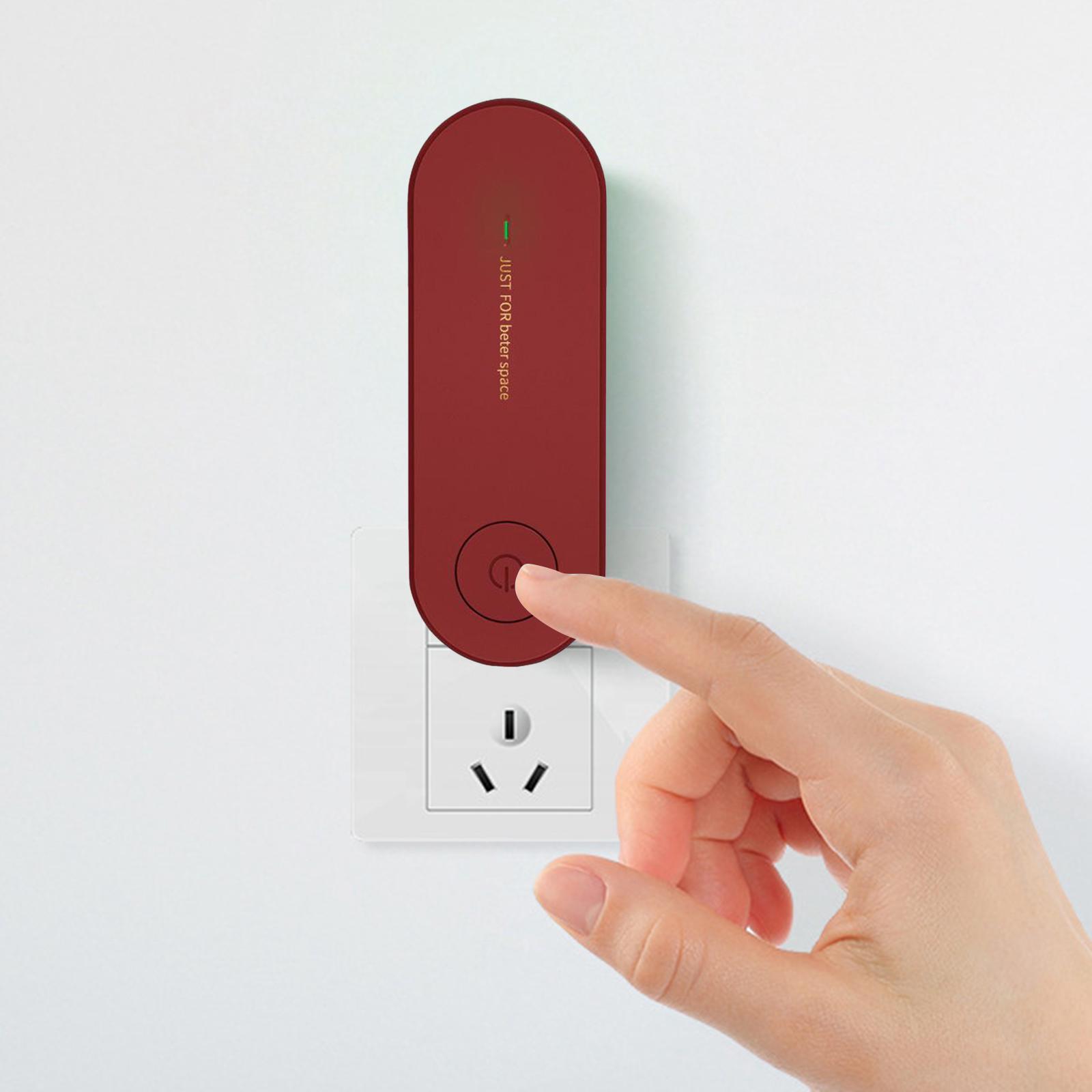 Compact Mini , Home Bedroom Office Kitchen Silent , Quiet Filtration in Bedroom Cleaner Odor Fresh Air Device
