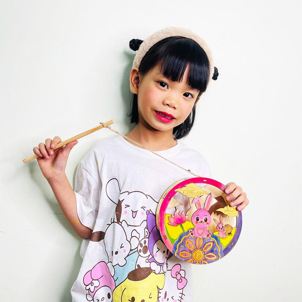 Lồng Đèn Sáng Tạo - Thỏ Ngọc Liên Hoa - Giftbrand GB02