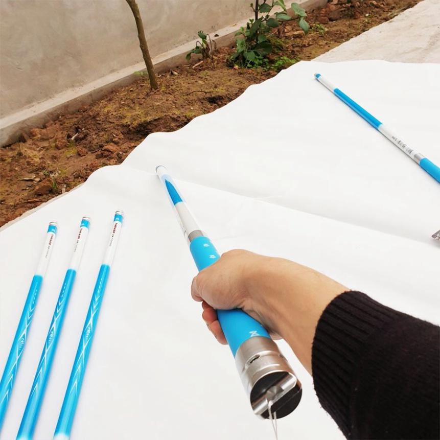 Cần câu tay câu đài Bạch Kinh Thiên xanh Opal 6H 8H 10H tặng kèm ngọn phụ - đại hạ giá