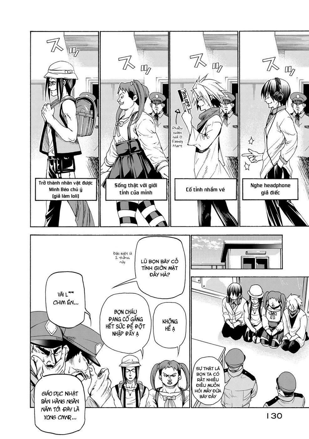 cô gái thích lặn - grand blue chapter 25 5