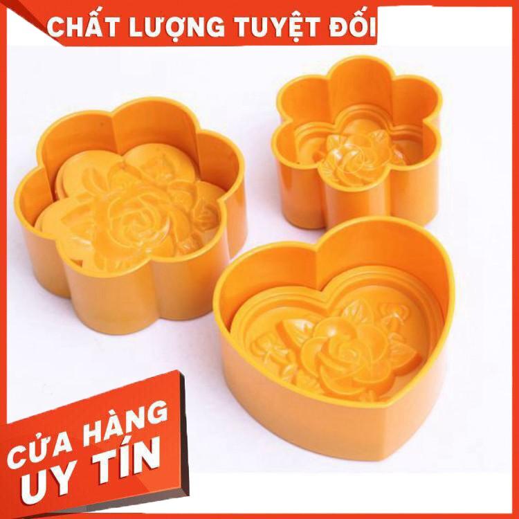 KHUÔN XÔI KHUÔN BÁNH NGỌT HÌNH HOA HỒNG ÉP XÔI HÌNH TRÁI TIM