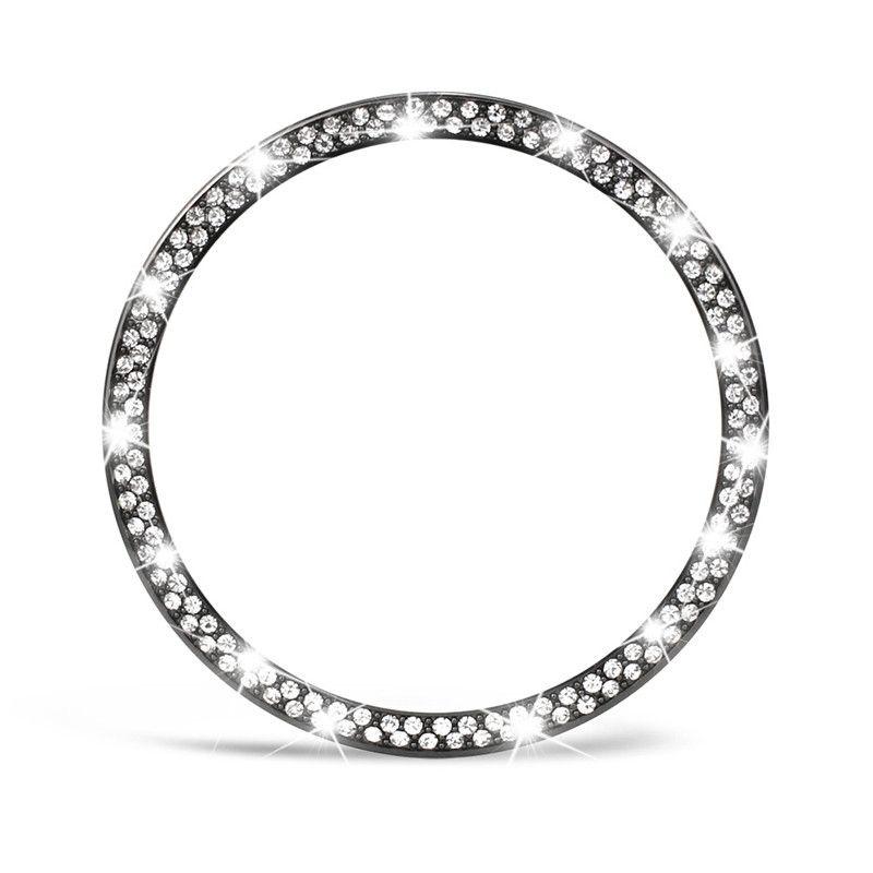 Khung viền bezel 41mm đính hạt và dây Milanese 20mm dành cho Samsung Galaxy Watch 3 41mm