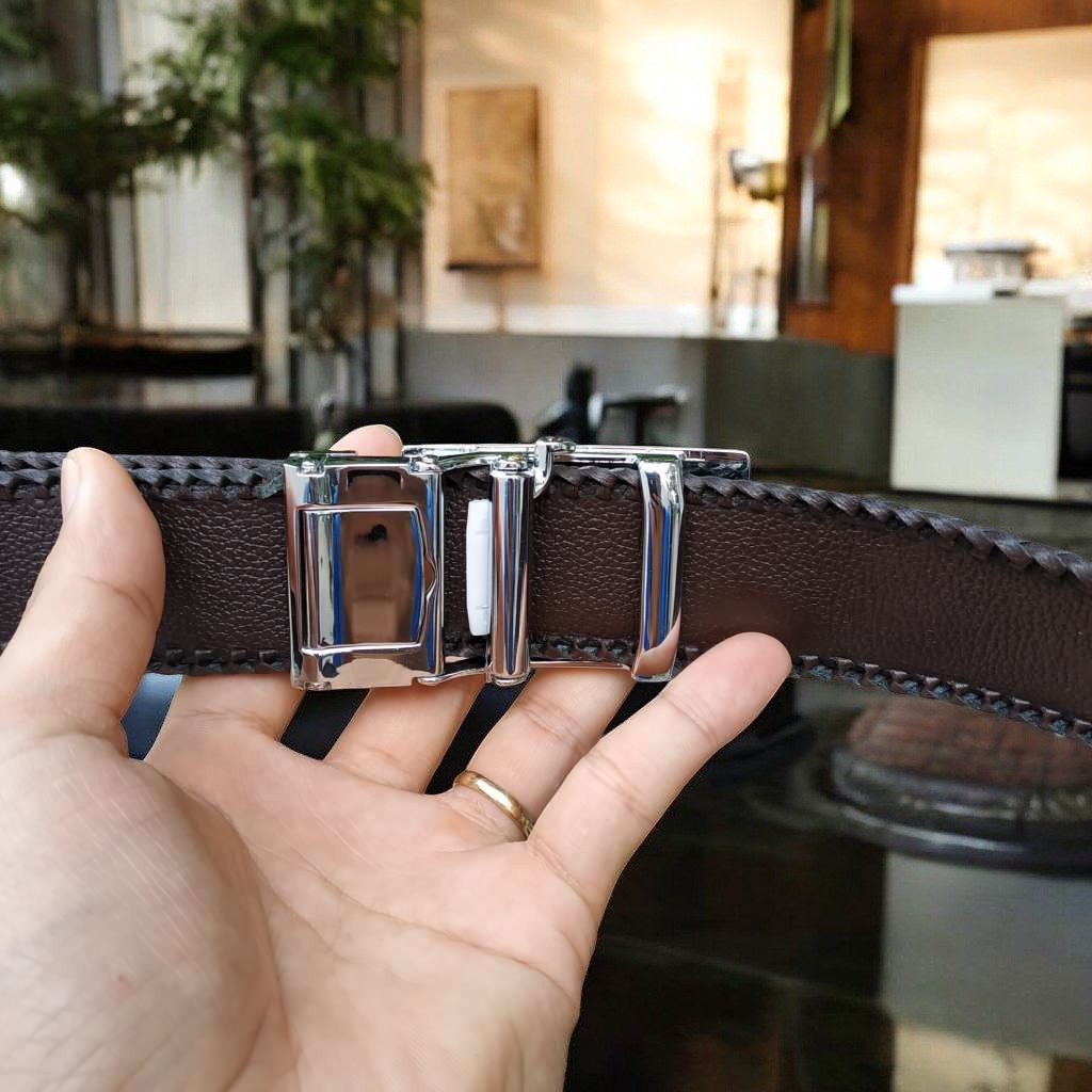 Thắt lưng cá sấu Bạch tạng đan thủ công siêu chất!