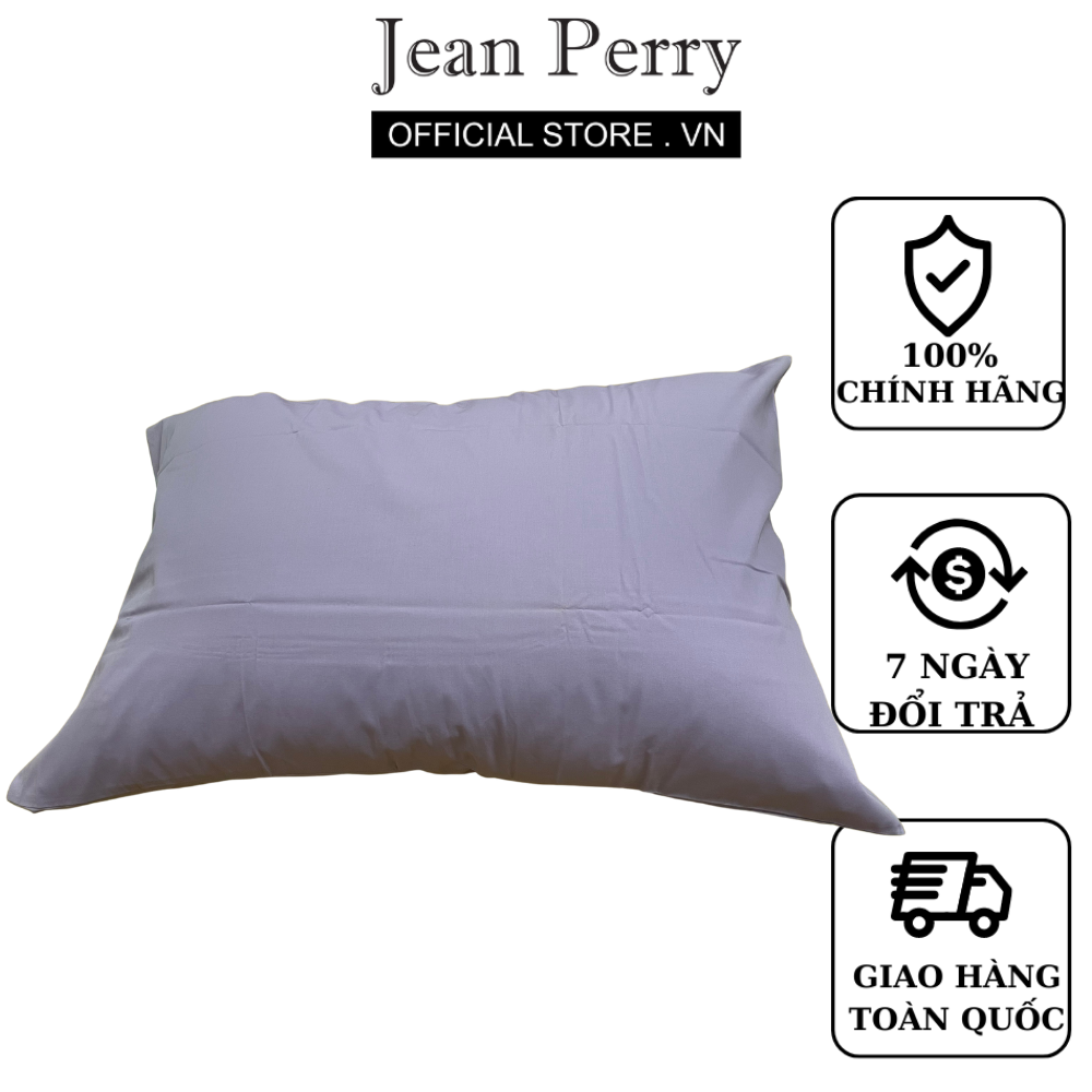 Áo gối nằm Jean Perry Soft True Color chất liệu cotton 51x76 cm