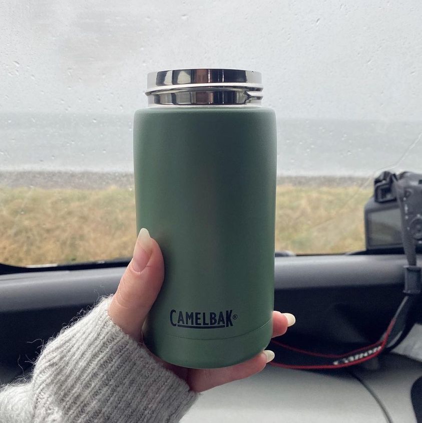 Bình Giữ Nhiệt Nóng Lạnh Camelbak Hot Cap 12oz Travel Mug, Insulated Stainless Steel [0.4L