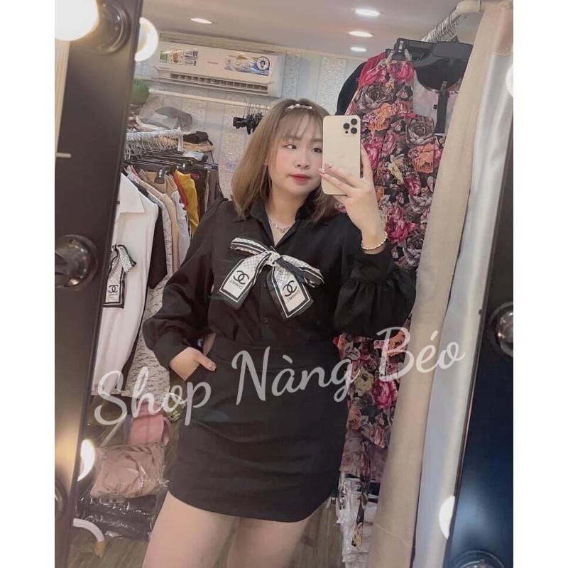 BIGSIZE NỮ ÁO SƠ MI #bigsize 60-90kg (có size)