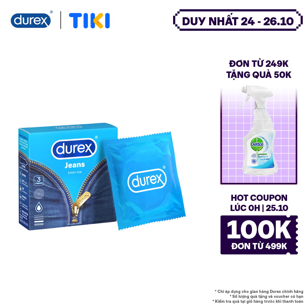 Bao Cao Su Durex Jeans