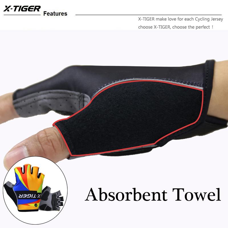 X-Hổ Pro GEL Pad Đi Xe Đạp Thể Thao Găng Tay Ngón MTB Xe Đạp Găng Tay Găng Tay Xe Đạp Núi Găng Tay Xe Đạp Cho người Phụ Nữ