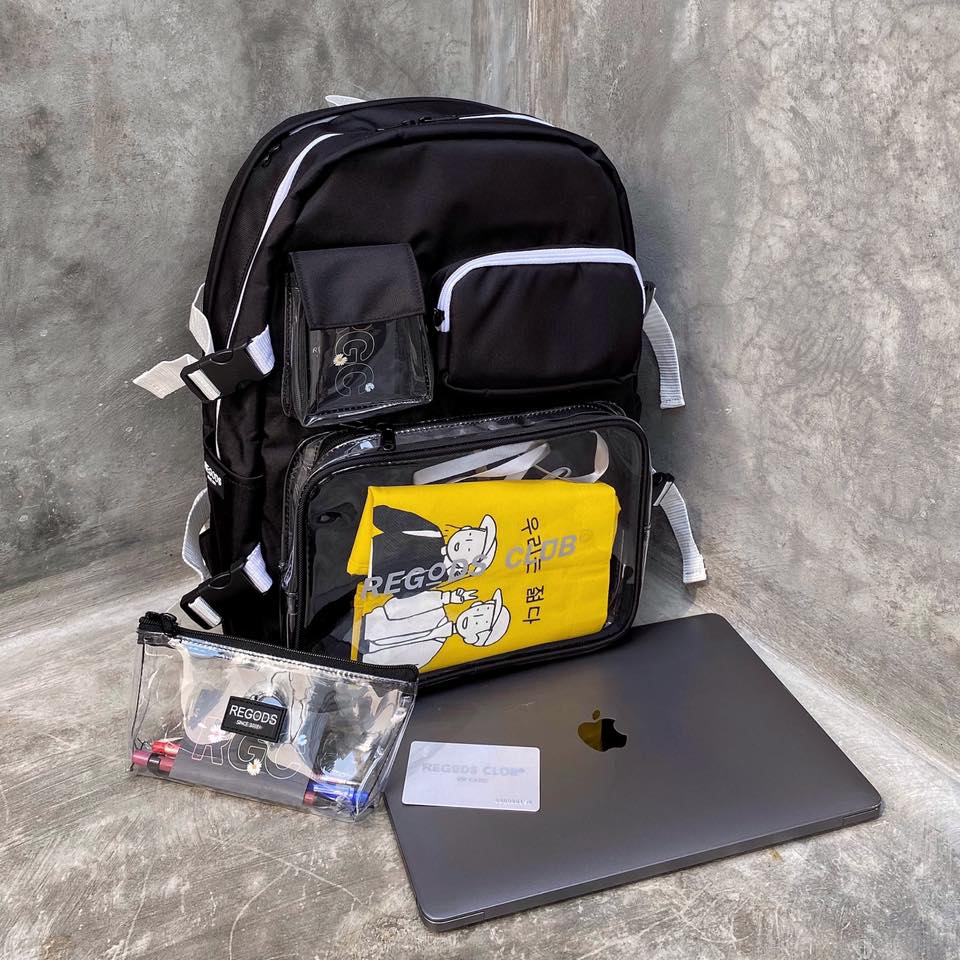 Balo Local brand nam nữ , balo laptop 15,6 inch , Backpack SS1 Regods - Gin Store