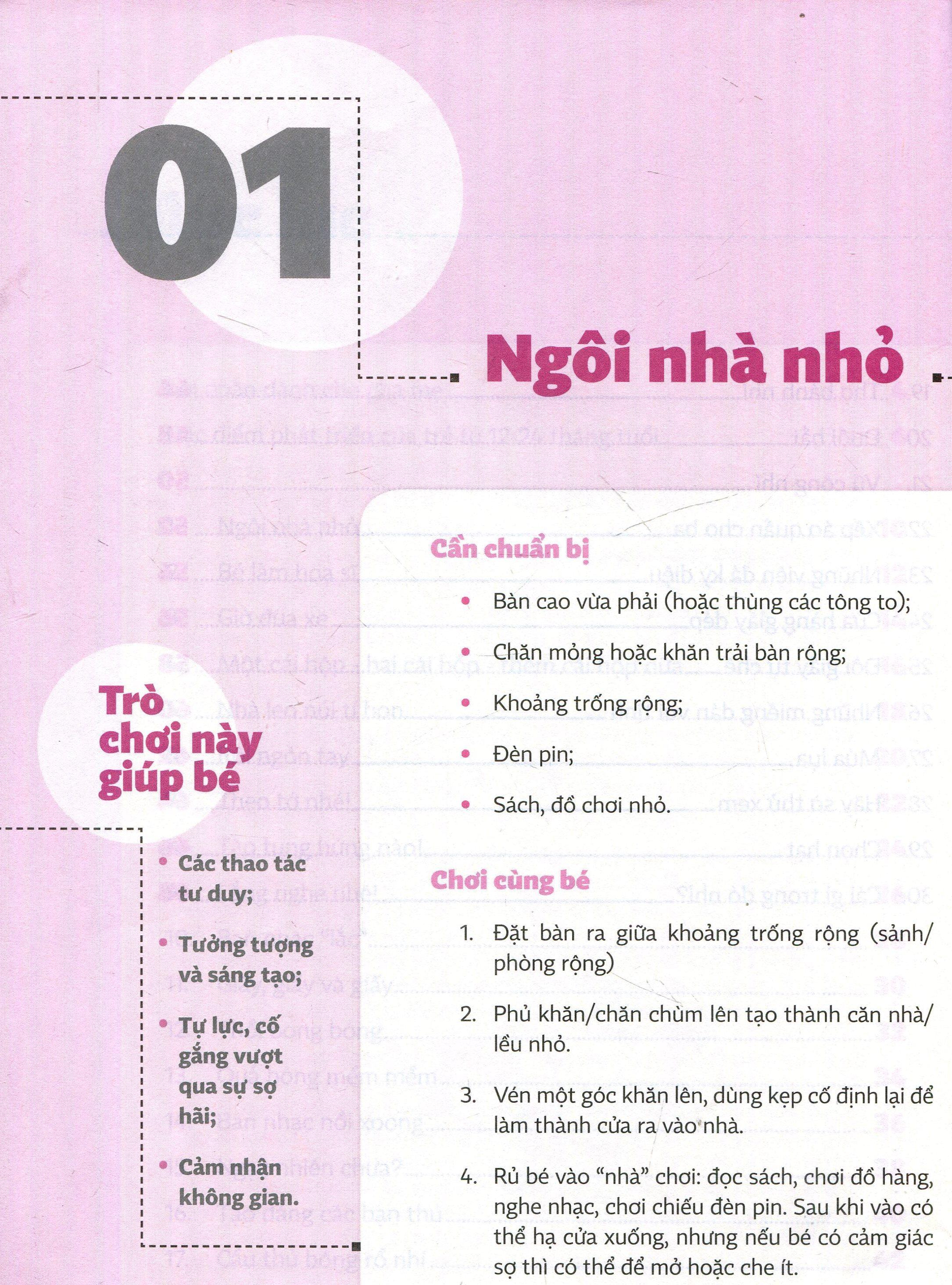 Cùng Bé Lớn Khôn - 30 Trò Chơi Dành Cho Bé Từ 12 Đến 24 Tháng Tuổi