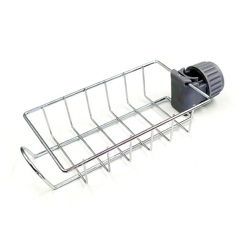 Kệ Đựng Đồ Rửa Chén Inox Gắn Vòi Tiện Lợi