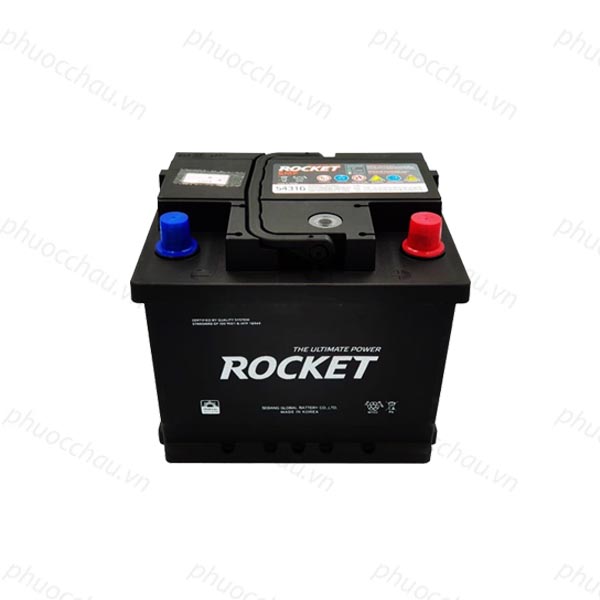 Bình Ắc Quy 12V-43Ah, Ắc Quy ROCKET SMF DIN 54316