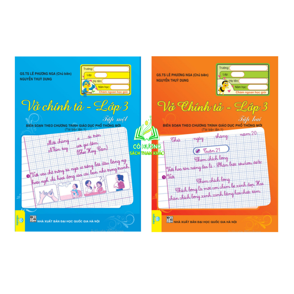Sách - Vở Chính Tả Lớp 3 tập 1