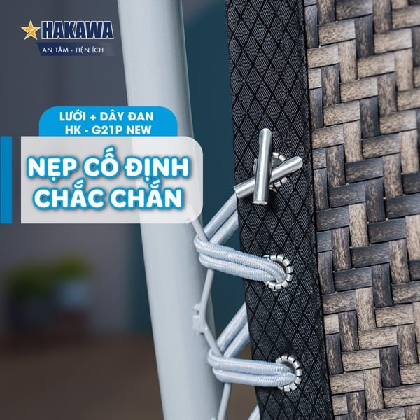 COMBO DÂY ĐAN VÀ LƯỚI GHẾ XẾP THƯ GIÃN G21P NEW