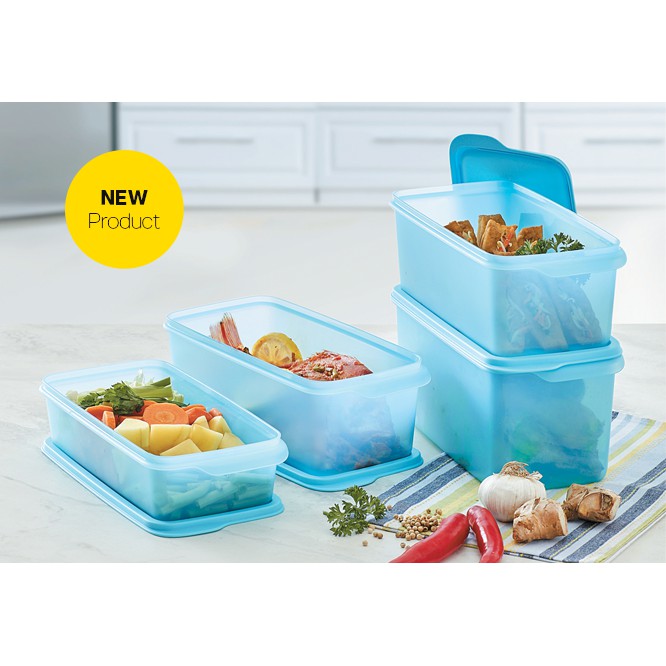 Bộ hộp trữ mát Tupperware Freshia 5 hộp  (sản phẩm mới)