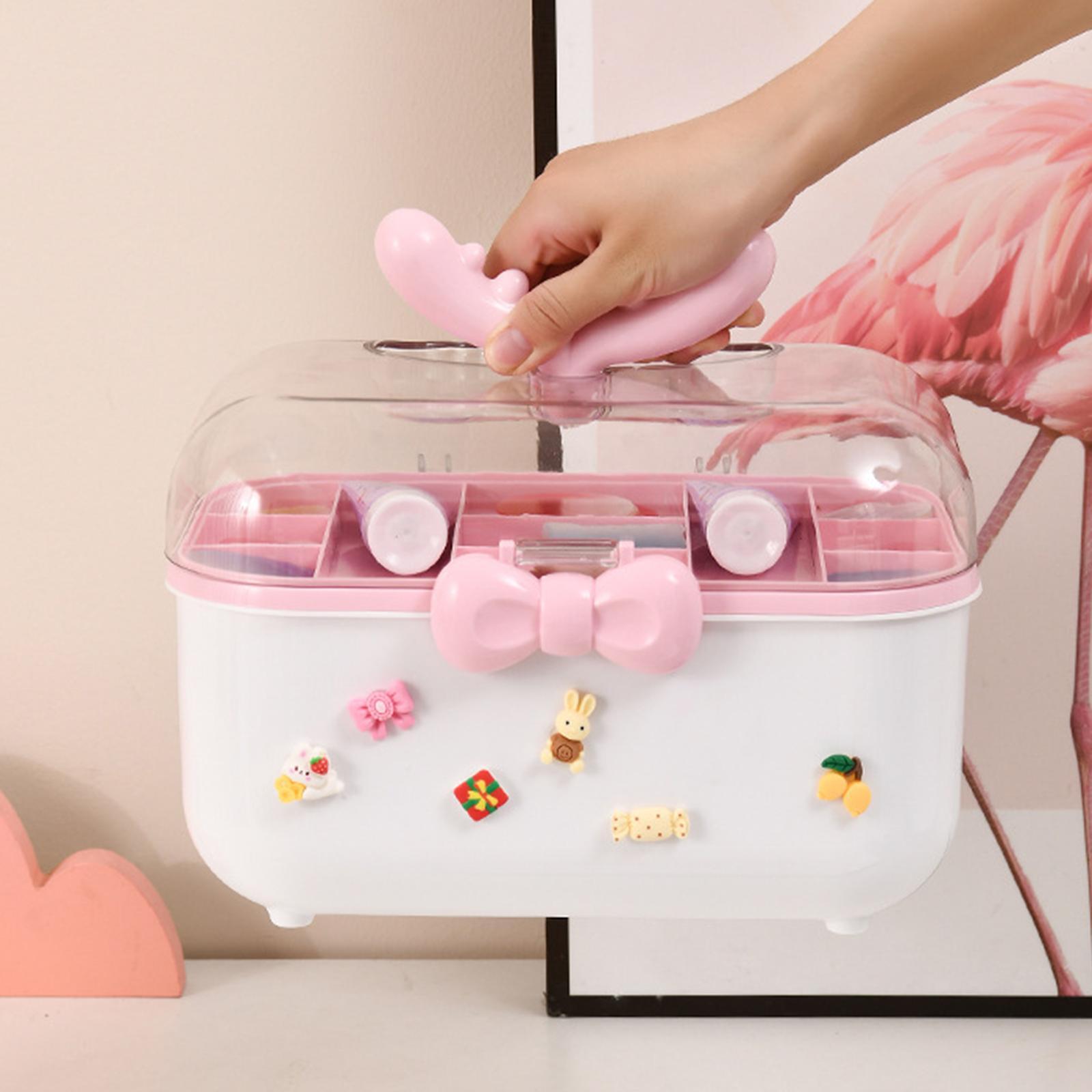 Children Hair Accessories Storage Box Jewelry Organizer Container Hair Accessory Organizer for Hair Clips Necklaces Bracelets