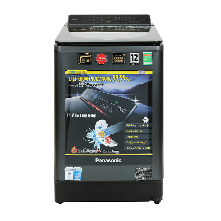 Máy giặt Panasonic Inverter 16 Kg NA-FD16V1BRV Mới 2021 - hàng chính hãng - CHỈ GIAO HCM