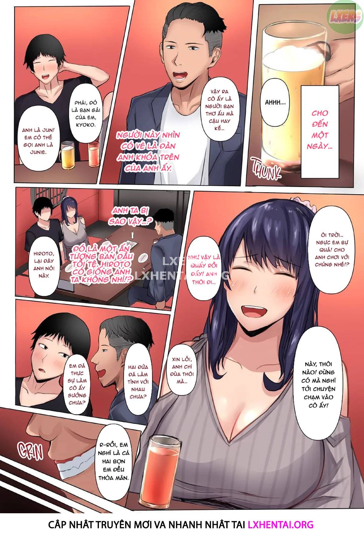người yêu bị cám dỗ bởi cặc khủng của tên lớp trên chapter 1 11