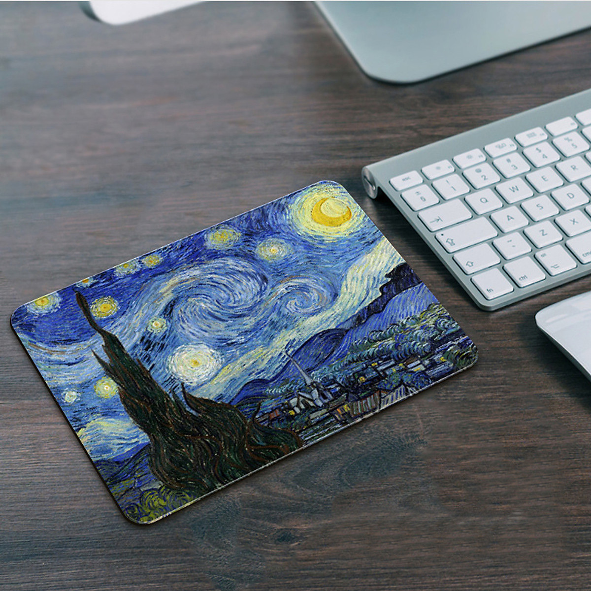 Lót Chuột Siêu Bền 26X21 Cm - Hàng Chính Hãng - Tranh Vangogh